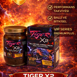 Tiger X2 Bitkisel Karışımlı Macun 230 gr 3 Adet